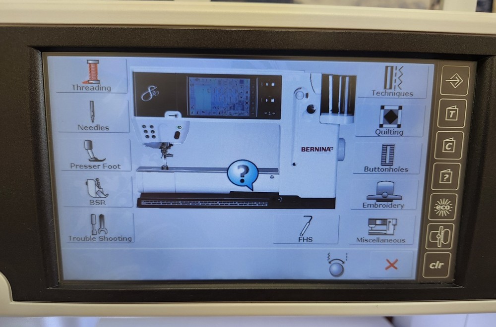 Bernina 830E Embroidery Machine! Professionally Serviced!