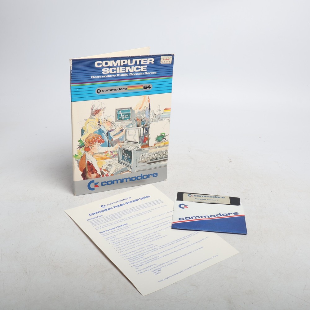 Commodore 64 - Computer Science  I Commodore Public Domain Series Software