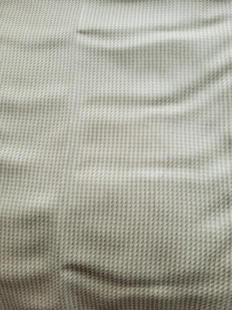 Cream and Taupe Silk/Wool Suiting