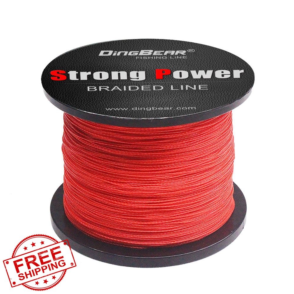 Dingbear Braided Fishing Line 437-5000 Yds Strong Pull