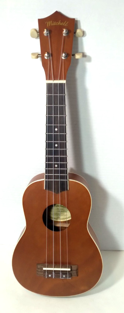 UKELELE- Mitchell MU4ONT Soprano -Good quality-& a beautiful case also +book