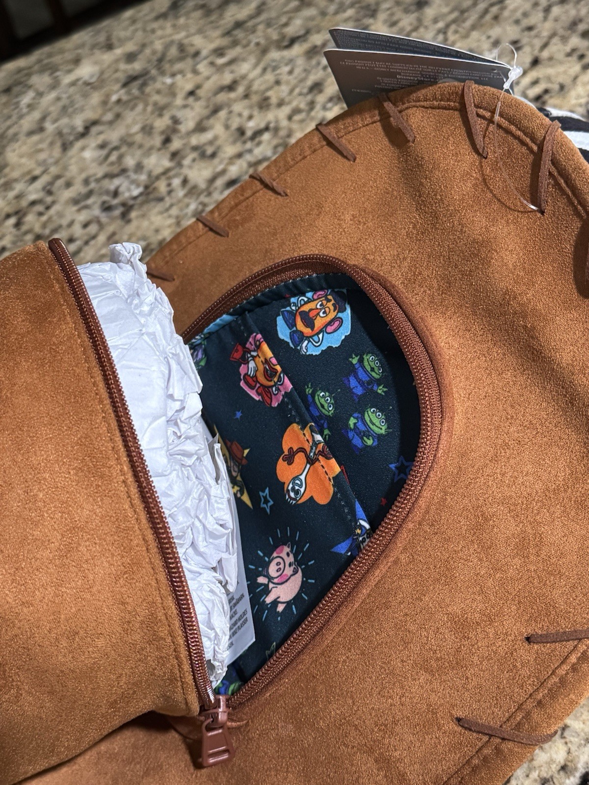 Disney Parks Toy Story Woody Cowboy Hat Backpack Bag NWT