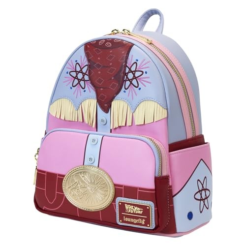 Loungefly Universal Back to The Future 40th Anniversary Mini mini, Multicolor