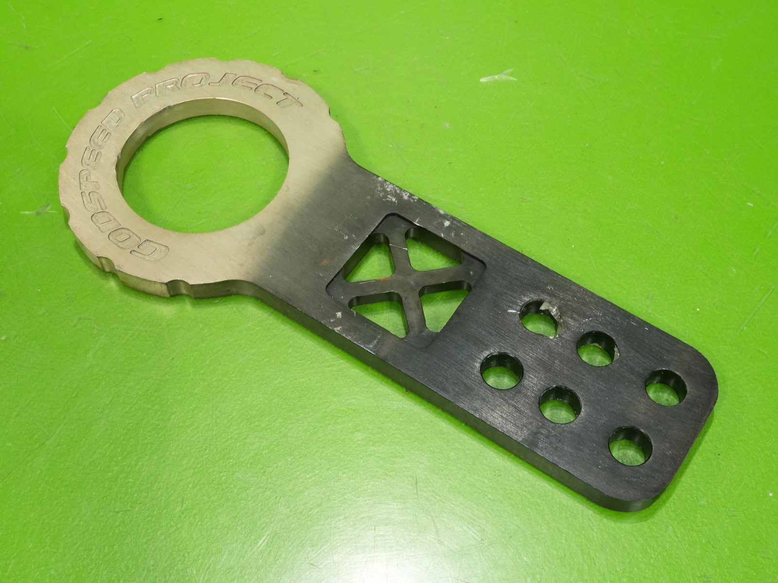 92-95 Civic Godspeed Project front aluminum tow hook Honda Acura universal