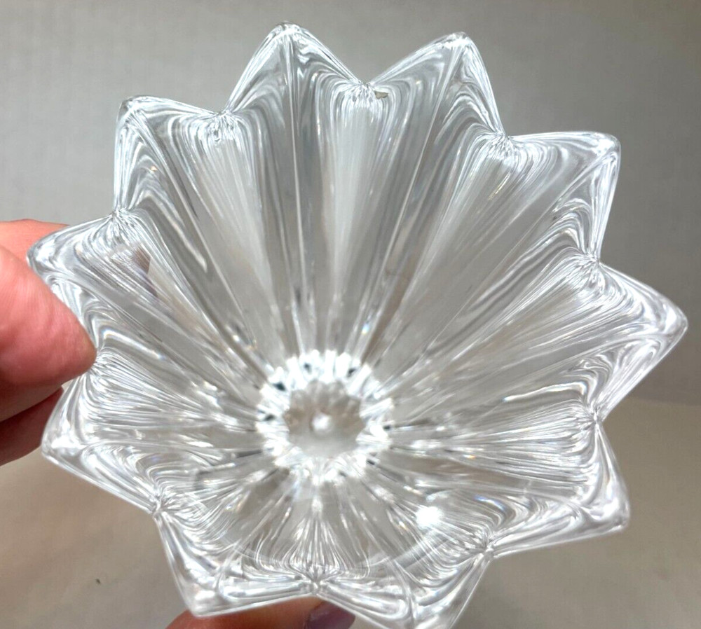 Sweeden Orrrefors Crystal Vase 5 3/4"