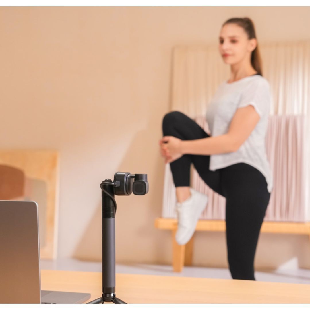 OBSBOT Tiny 2 Lite 4K Webcam for PC, AI Tracking PTZ Streaming Camera