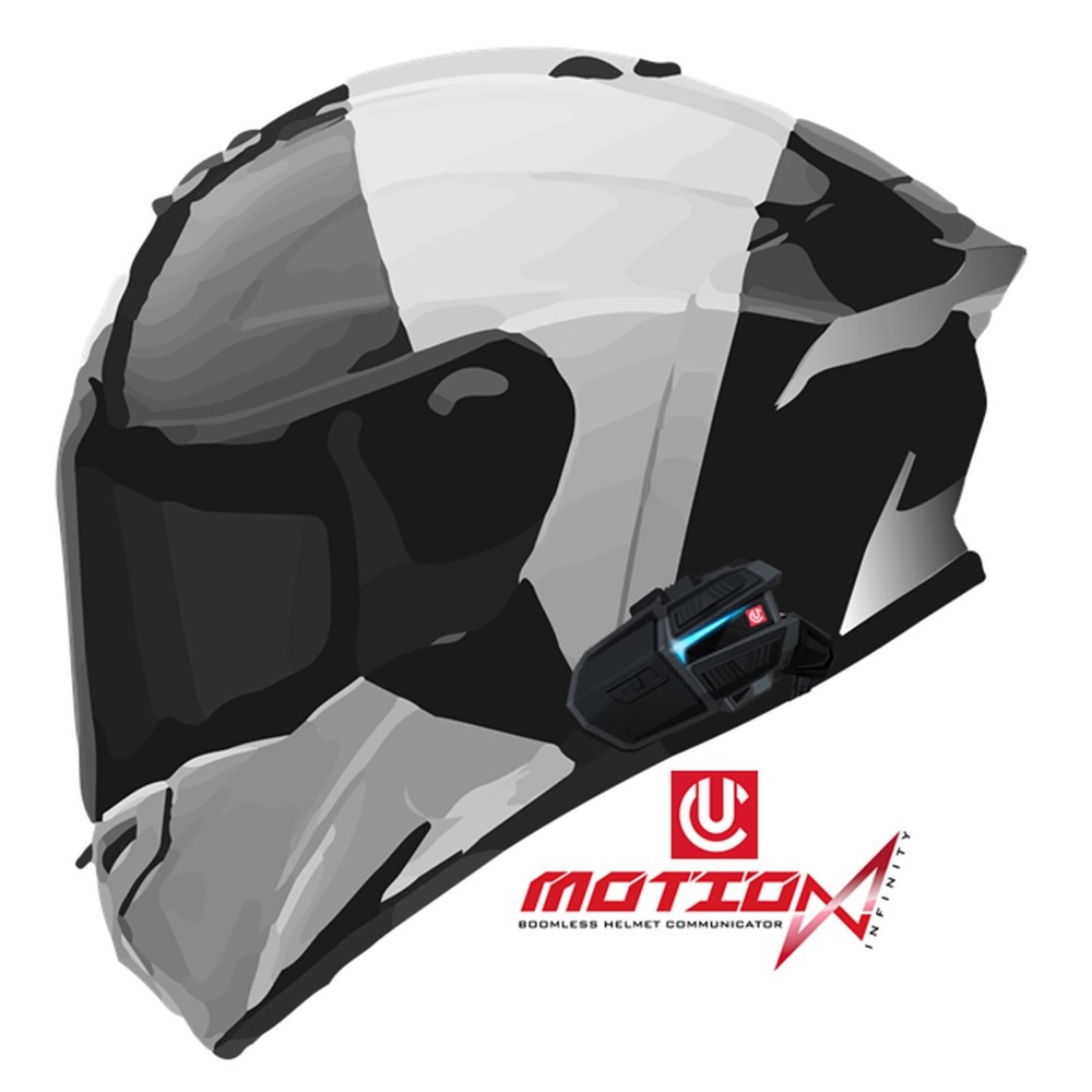 UClear Motion Infinity Bluetooth Helmet Audio System - Dual Kit 180511