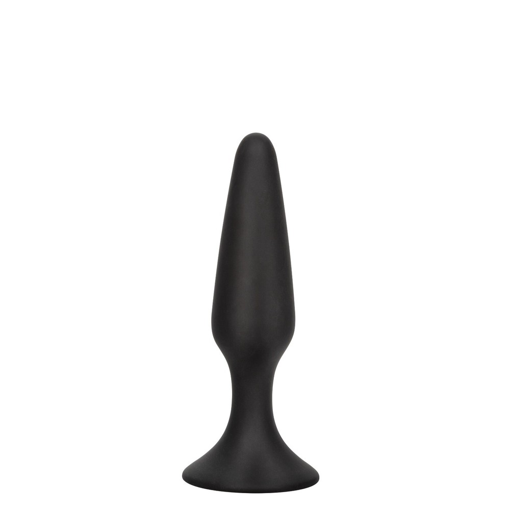 COLT Silicone Anal Trainer 3PC Kit Black - Graduated Butt Plug Set
