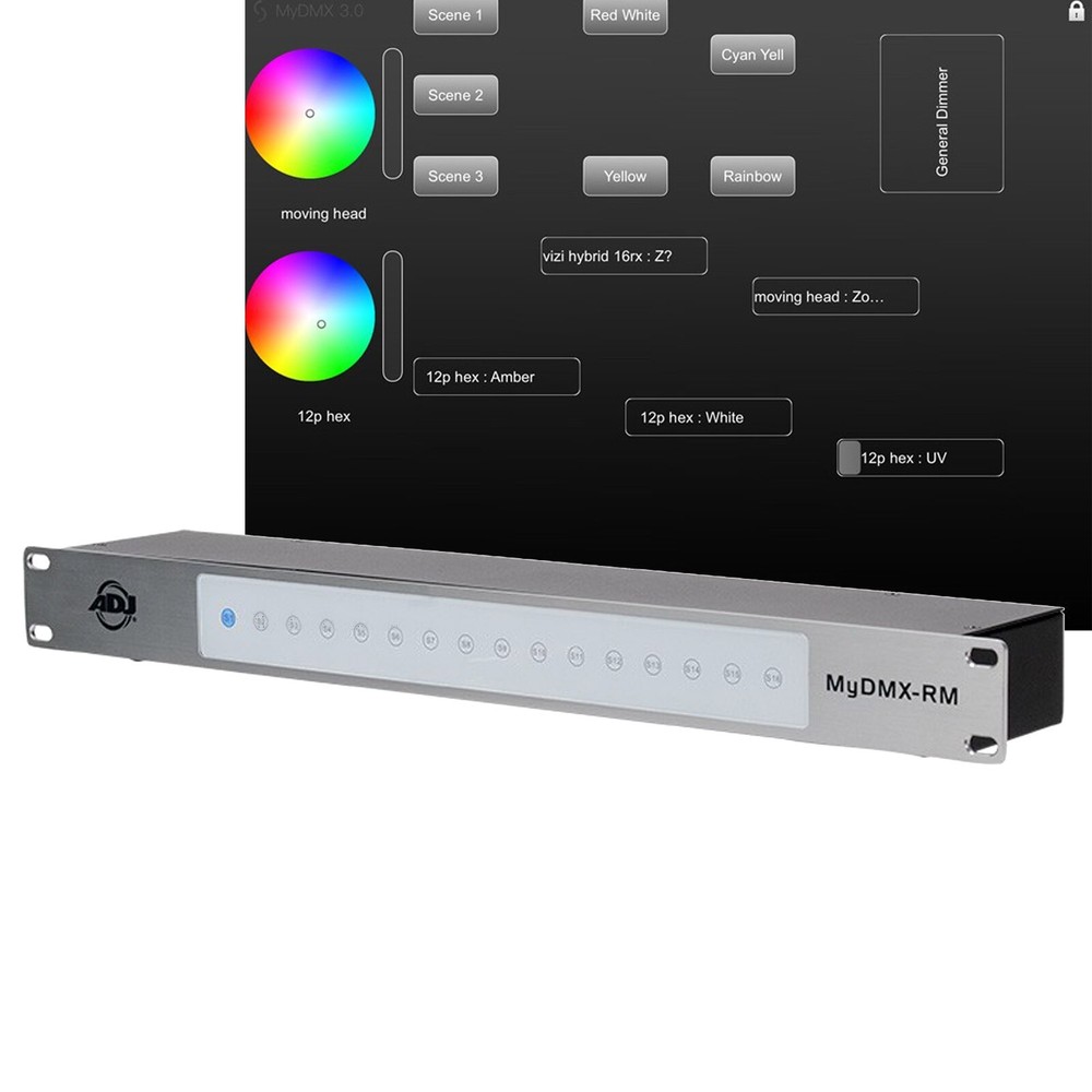 ADJ myDMX 3RM Multi-Platform DMX Control Software/Hardware System