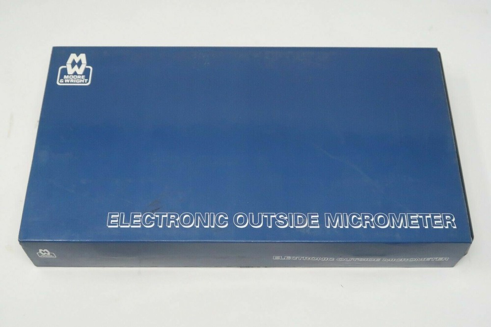 M&W Moore & Wright 75mm - 100mm Digital Electronic Micrometer c/w Case 200-04DDL
