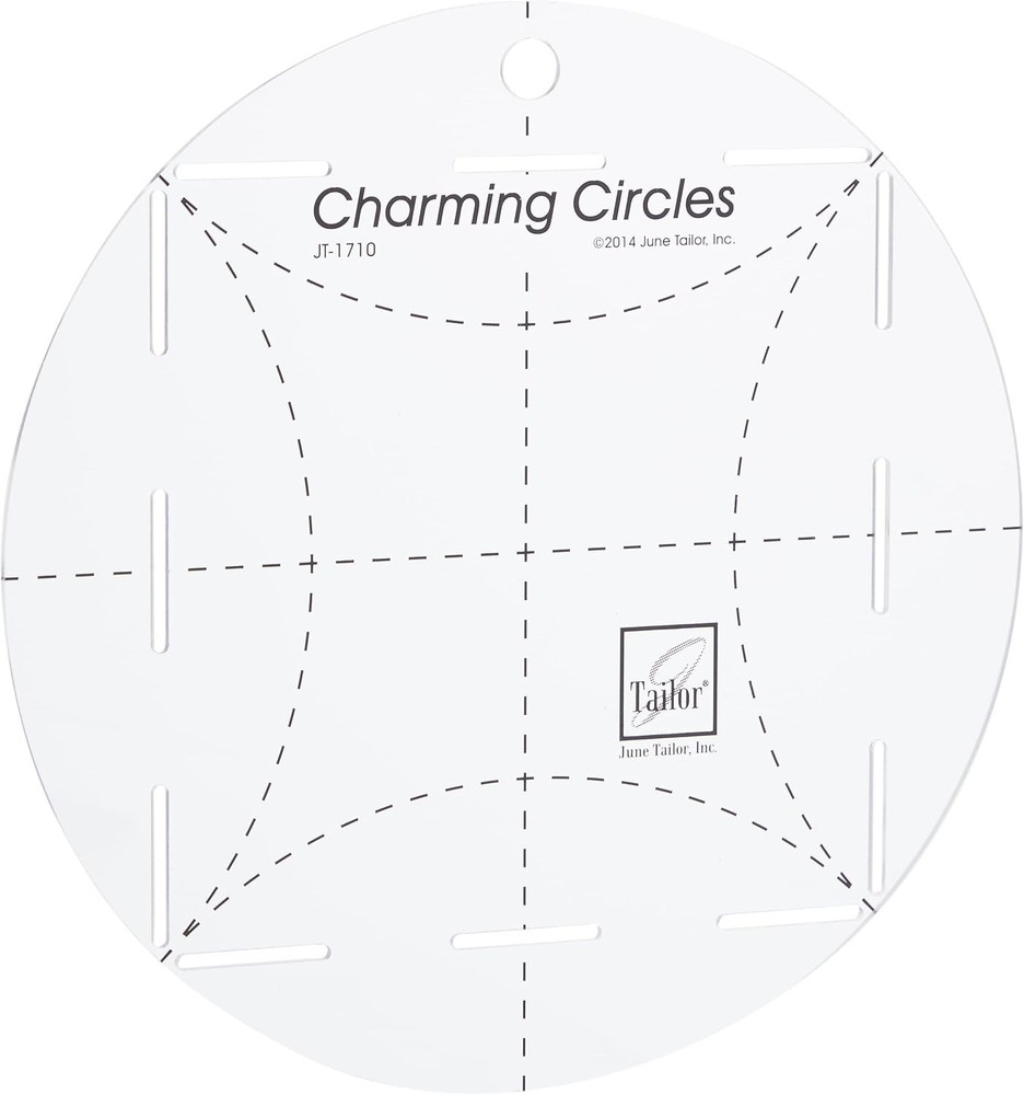 Transparent Charming Circles Ruler