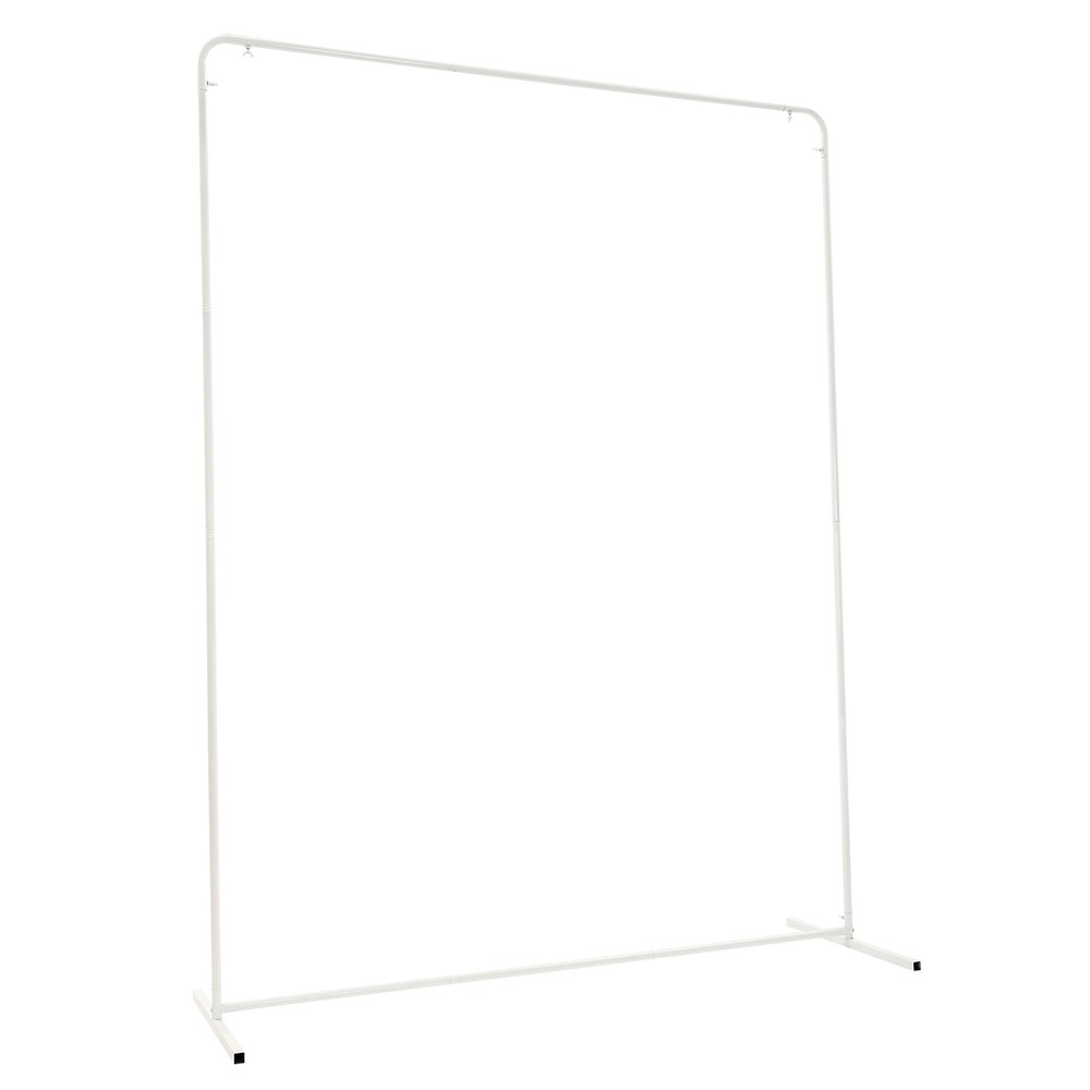 White Wedding Backdrop Stand Rectangle Backdrop Frame Backdrop Stand 1.5*0.5*2m
