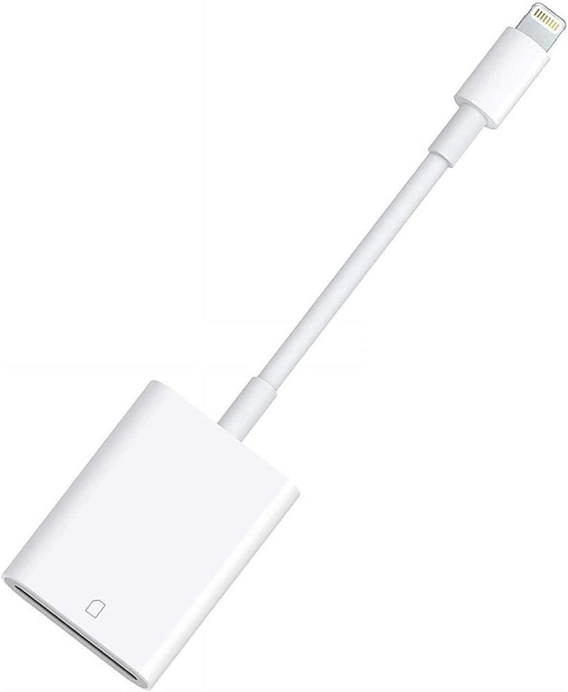 Apple Mfi Certified Lightning to SD Card Camera Reader for Ipad, Memory