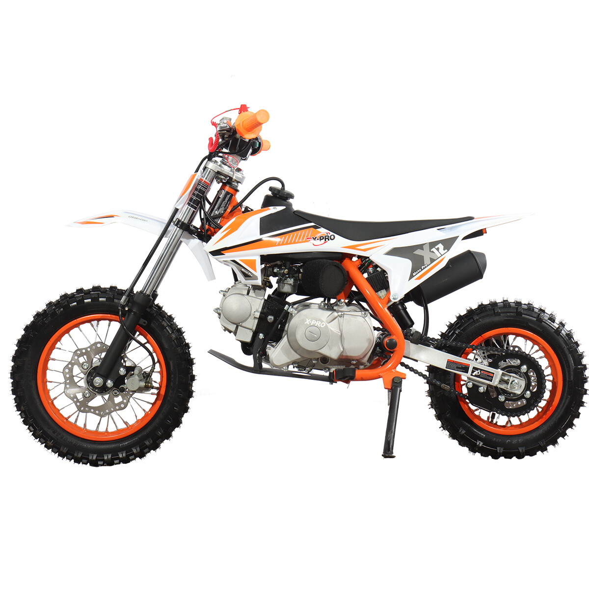 X-PRO X12 110cc Dirt Bike Pit Bike 4 Stroke Gas Powered Off Road Electric Start