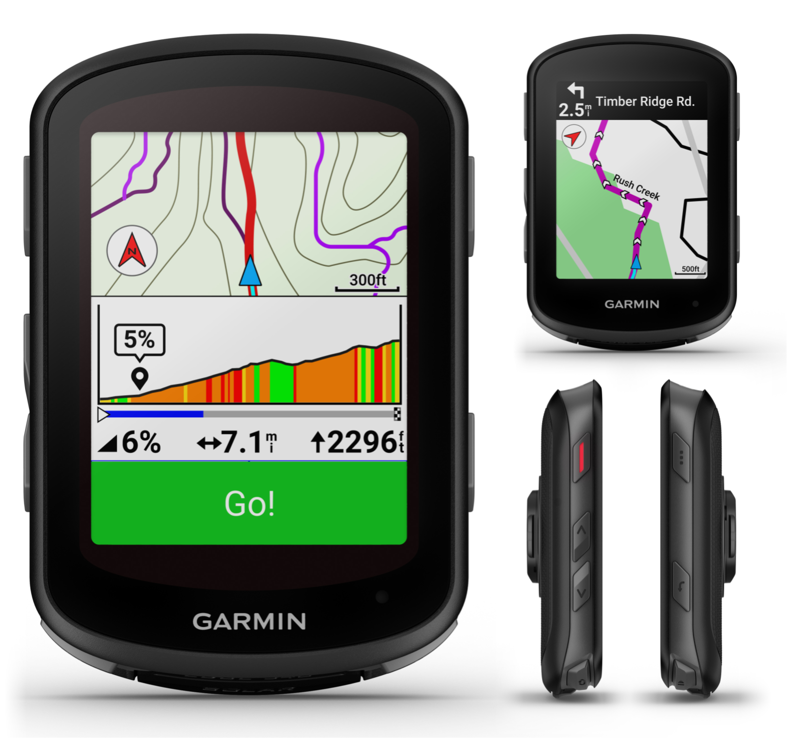 Garmin Edge 540 GPS Cycling Computer w/ Speed and Cadence Sensors and Power Bank