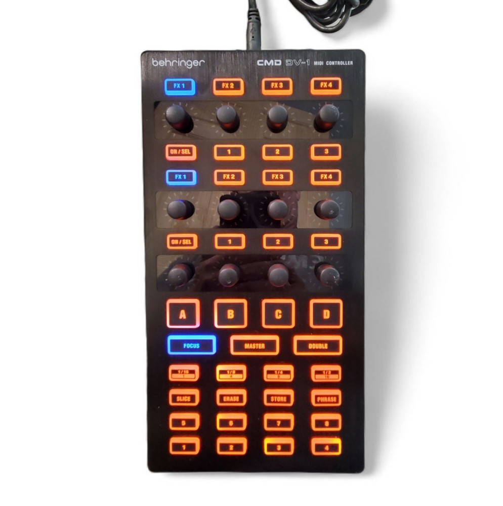 Behringer CMD DV-1 USB MIDI Controller W USB Cable