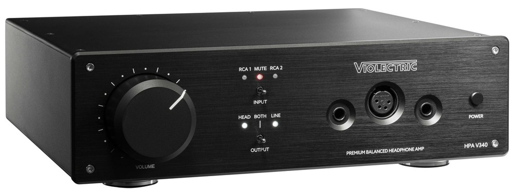 Violectric V340 Balanced Headphone Amplifier With Pre-amp Function (B-Stock)
