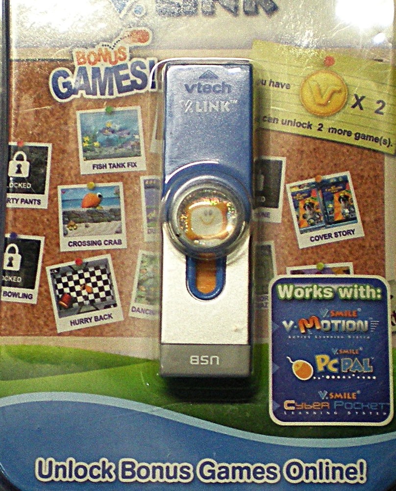 New VTech V Smile Learning Game V Link USB