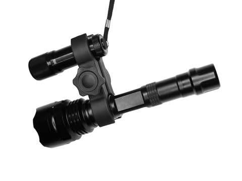 Calitte Quick Release Mount Adjustable for Hunting LED Lights 2 PACK