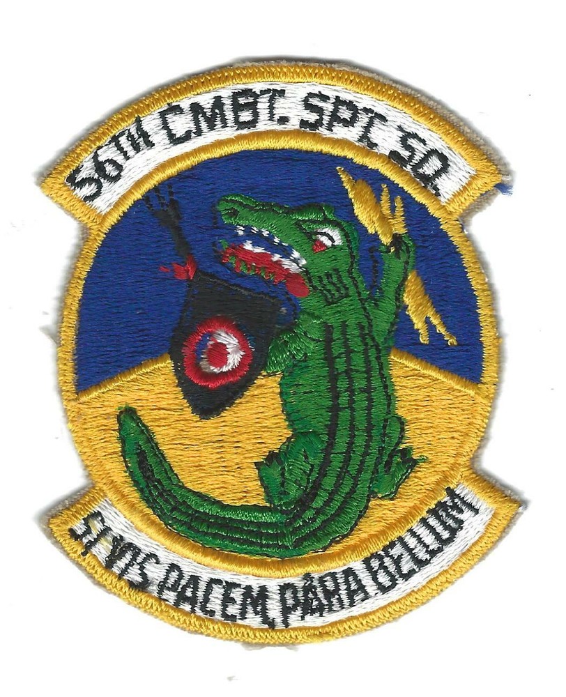 70's-80's 56th COMBAT SUPPORT SQUADRON patch