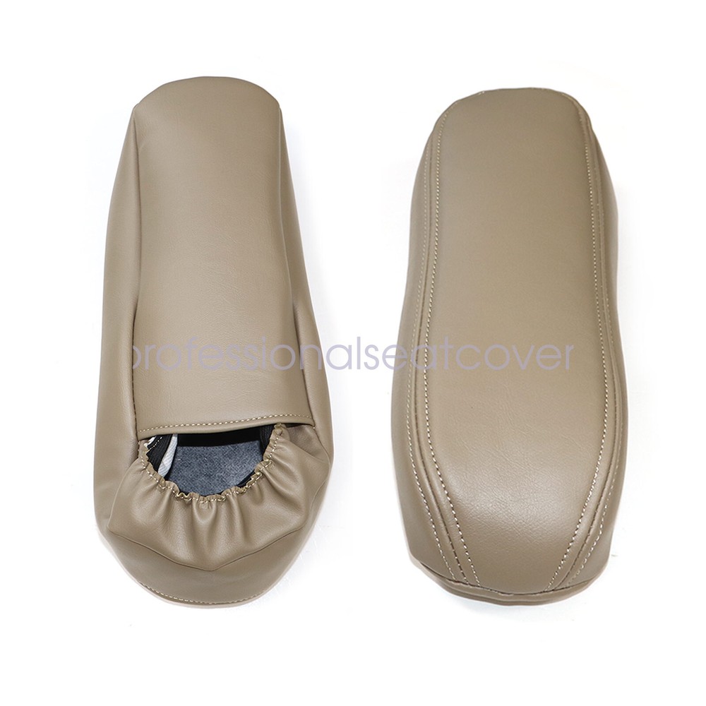 7 x For 2002-2005 Ford Excursion Front Both Side Leather Cover Tan & Driver Foam
