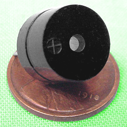 (2) Miniature 2.3 KHz Audio Alert / Code Practice Oscillators - runs on 5 VDC
