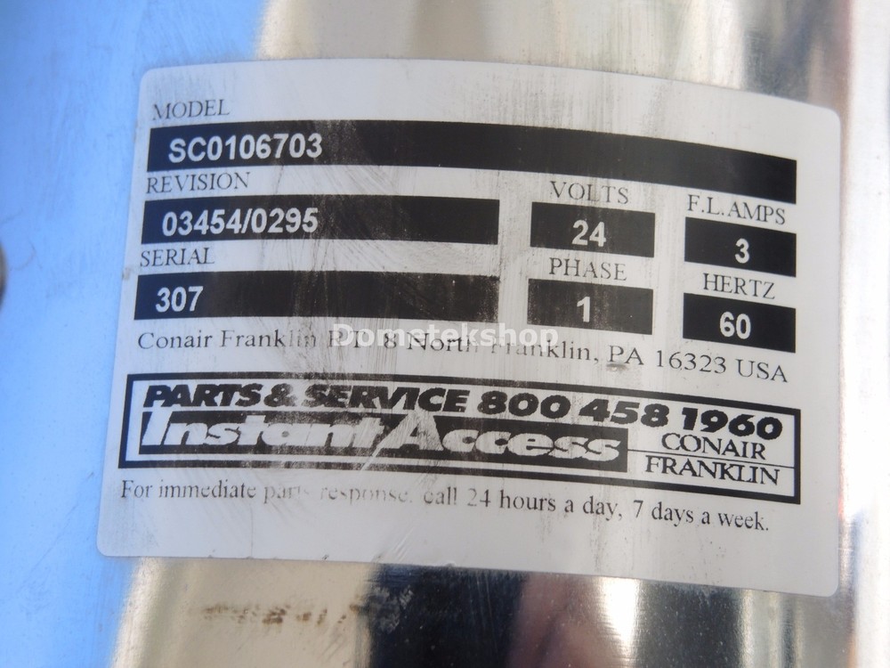Conair K2CR loader with 33 oz receiver