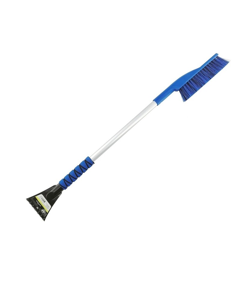 Autodrive 35" Winter Driving Snow Brush With Scraper, Blue