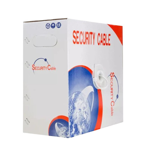 500FT 22/2 AWG Stranded Solid CCA Security Alarm Cable Unshielded CCTV Home