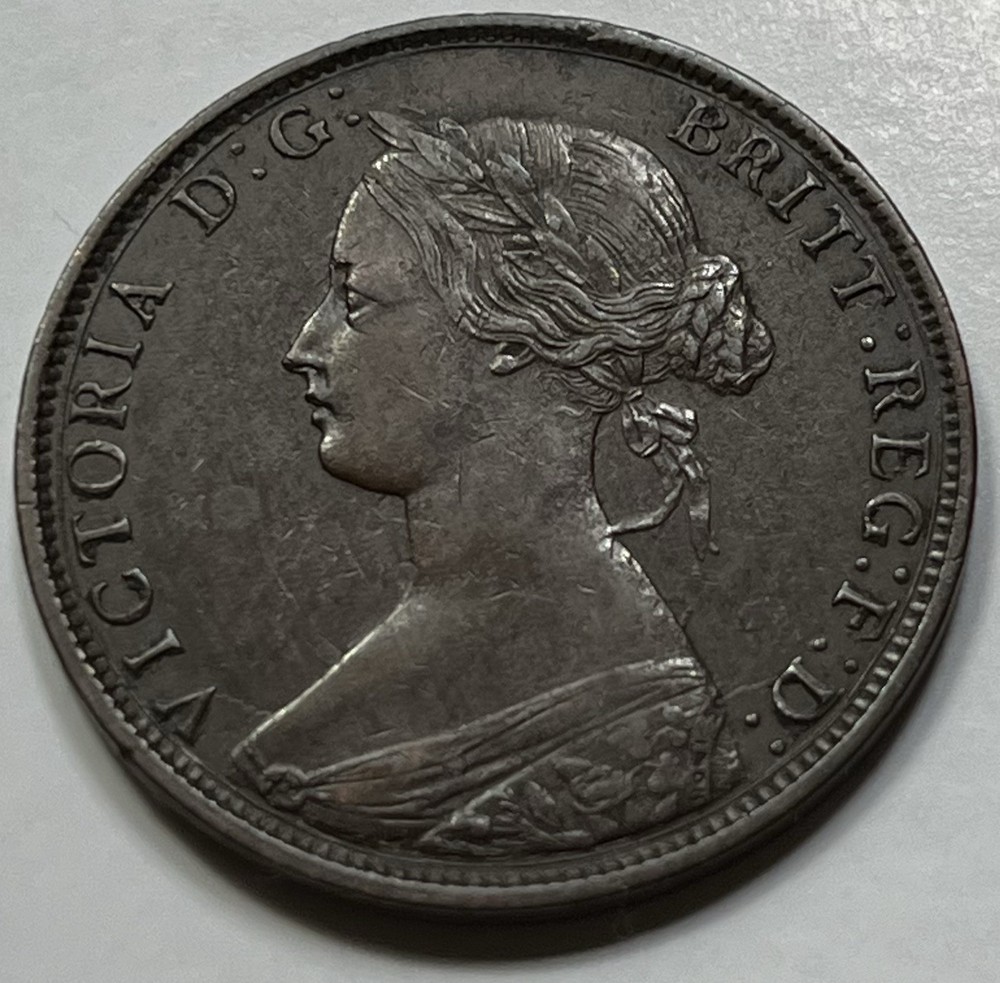 1861 New Brunswick Large Cent High Grade