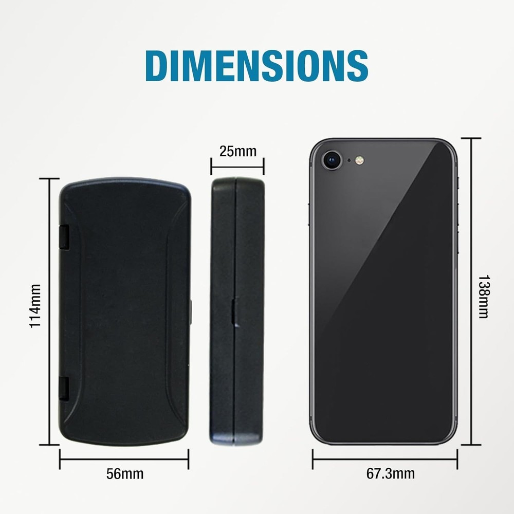 ALLOSUN Pocket-Sized Digital Multimeter for Accurate Voltage & Current Testing