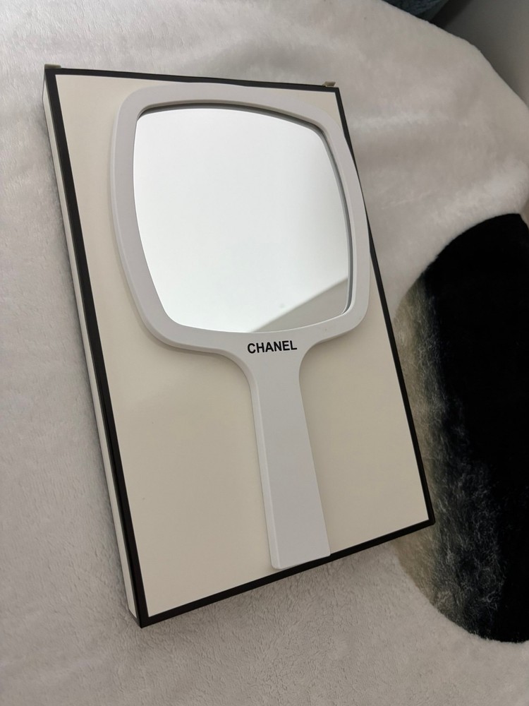 Chanel CC - Handheld Mirror White - New in Box
