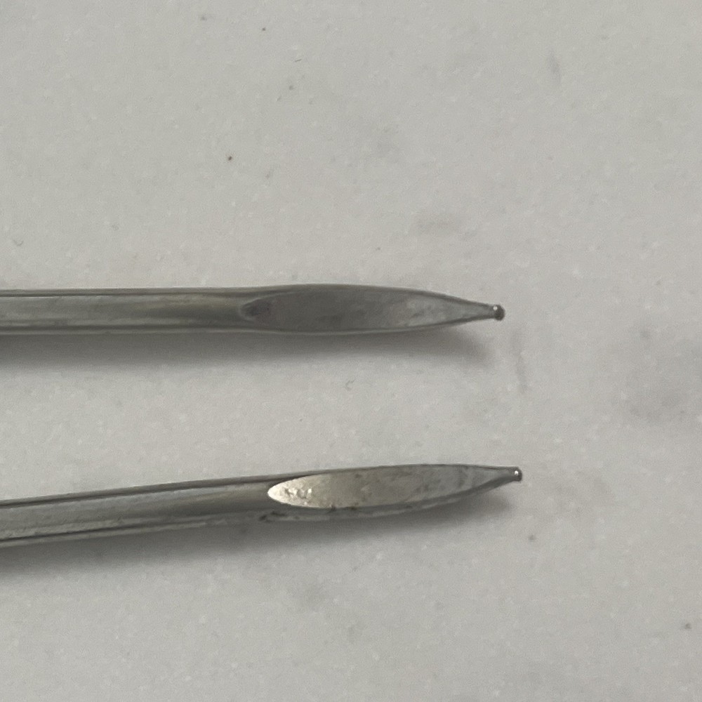 2 Vintage Metal Nutcracker Replacement Picks