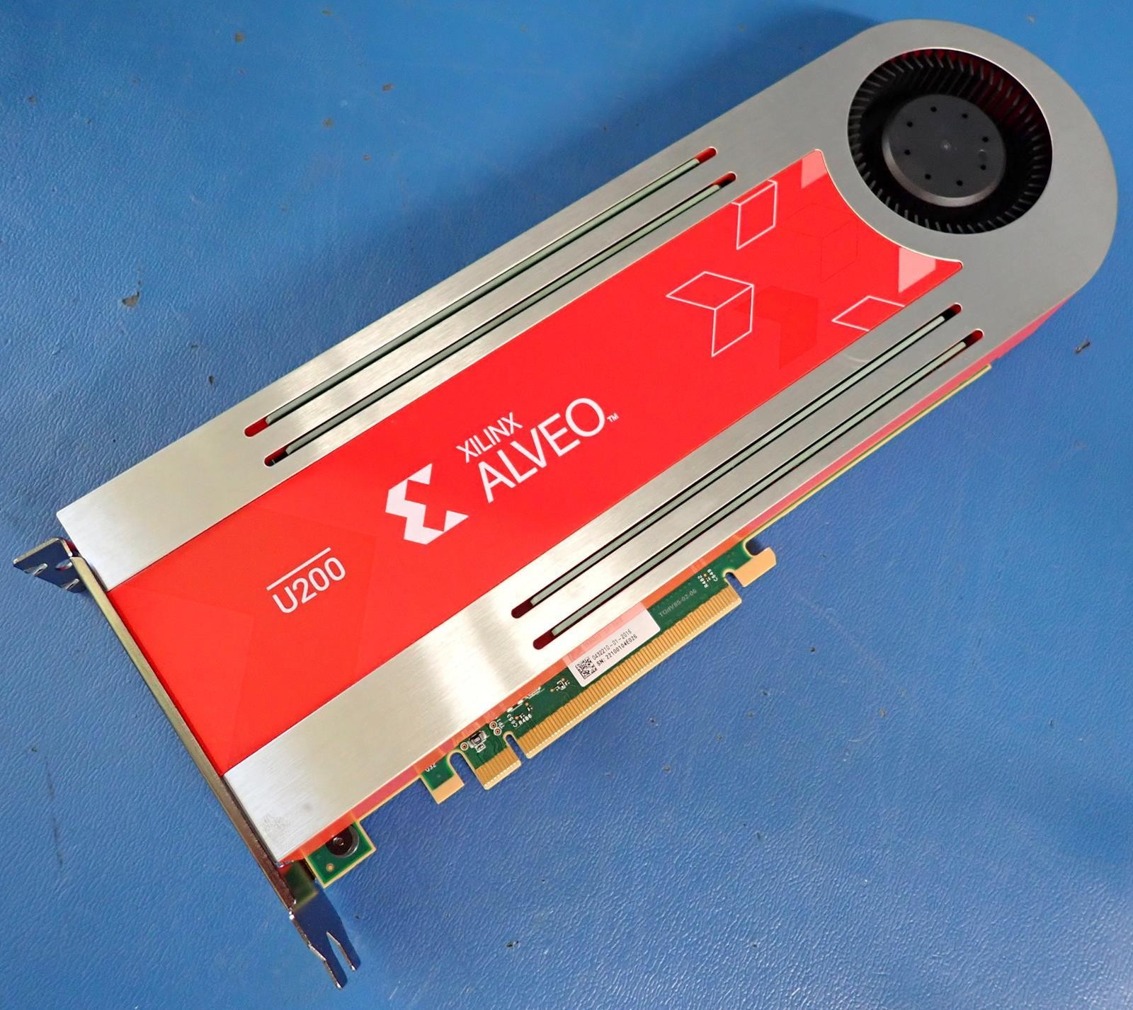 XILINX ALVEO U200 Active Data Center Accelerator CCA  A-U200-A R-R-XLX-A-U200-A