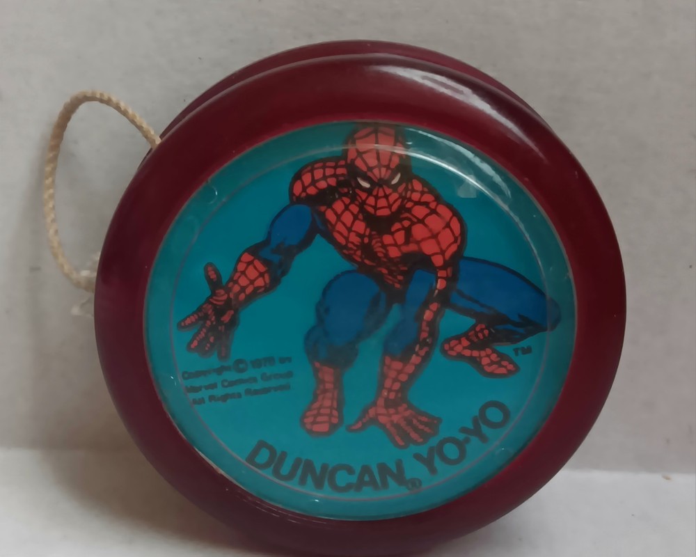 1978 SPIDERMAN DUNCAN YO-YO