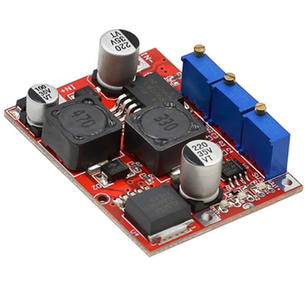 Voltage Converter Module with 15W Output and Adjustable Current Control