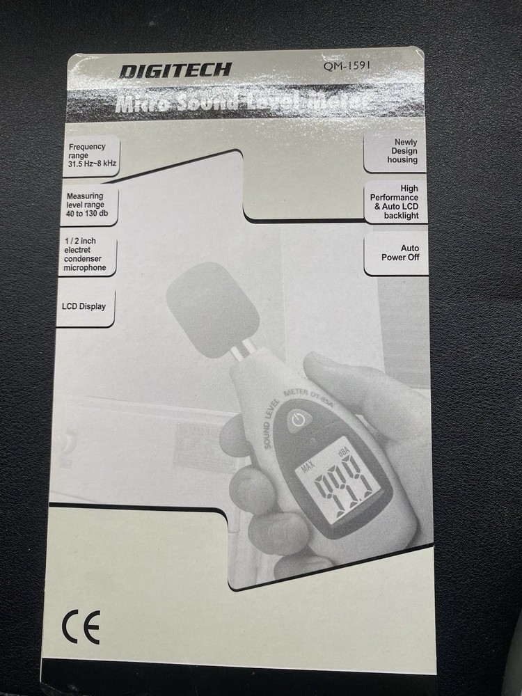 Digitech Sound Level Meter - QM1591