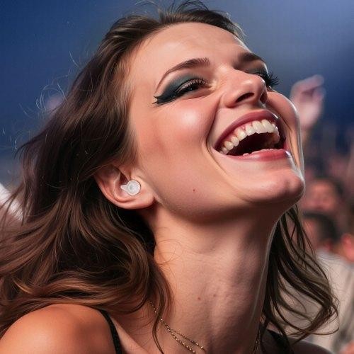 Concert Ear Plugs 2 Pairs Reusable High Fidelity Musician Ear Plugs SNR 27