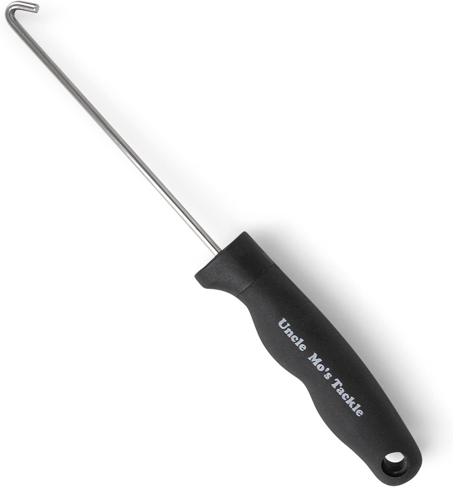 UMT - Durable Hookout, Fish De-Hooker, 10" Hook Remover 3 Pack, Silver/Black