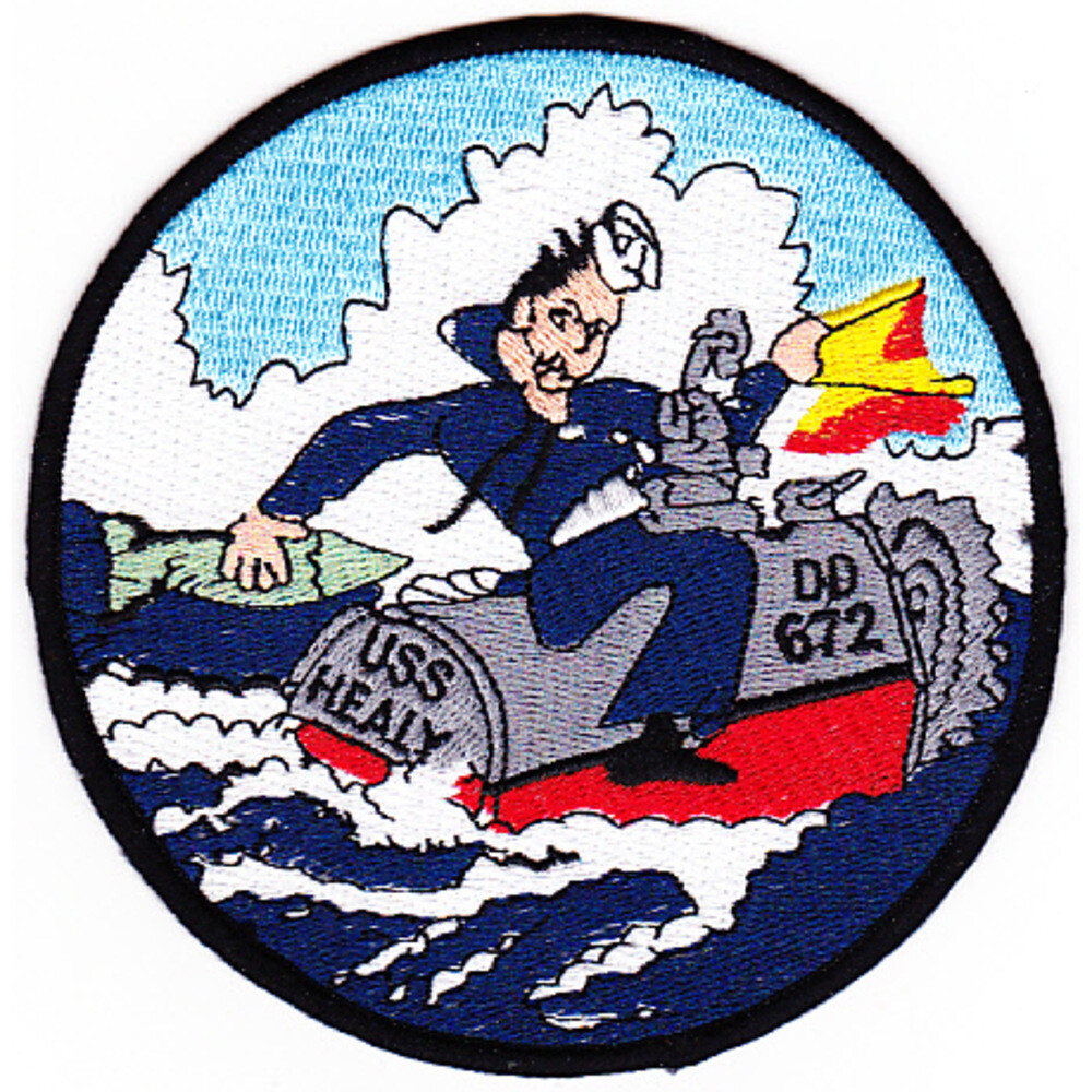 USS Healy DD-672 Destroyer Ship Second Version Patch