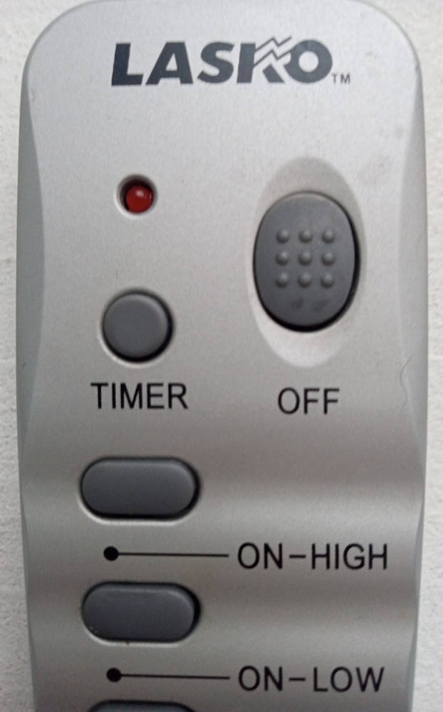 Lasko, Oscillating Fan, Remote Control, Timer, Silver, Replacement, Original OEM