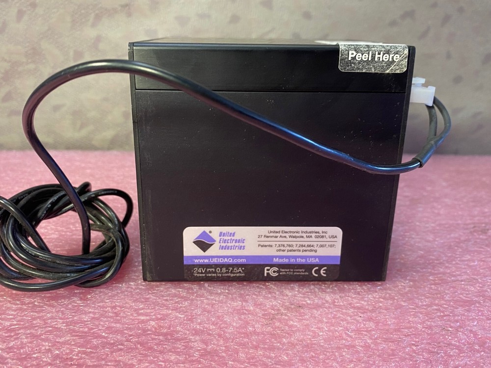 UEIDAQ DNA-PPC5 3 SLOT, ETHERNET BASED I/O DATA ACUISITION CONTROL CUBE