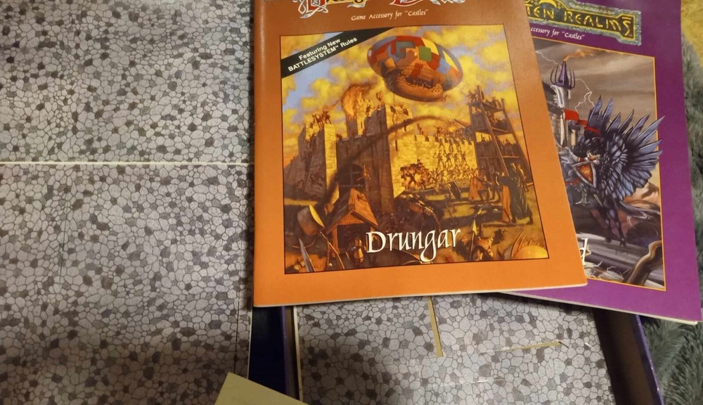 Dungeons and Dragons Advanced Castles 3 Dimensional Game Accessory