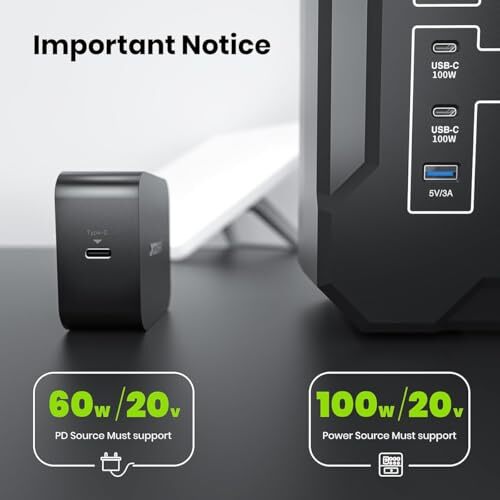 Starlink Mini DC to USB C Power Cable, 2M 6.5FT USB Type C Input to