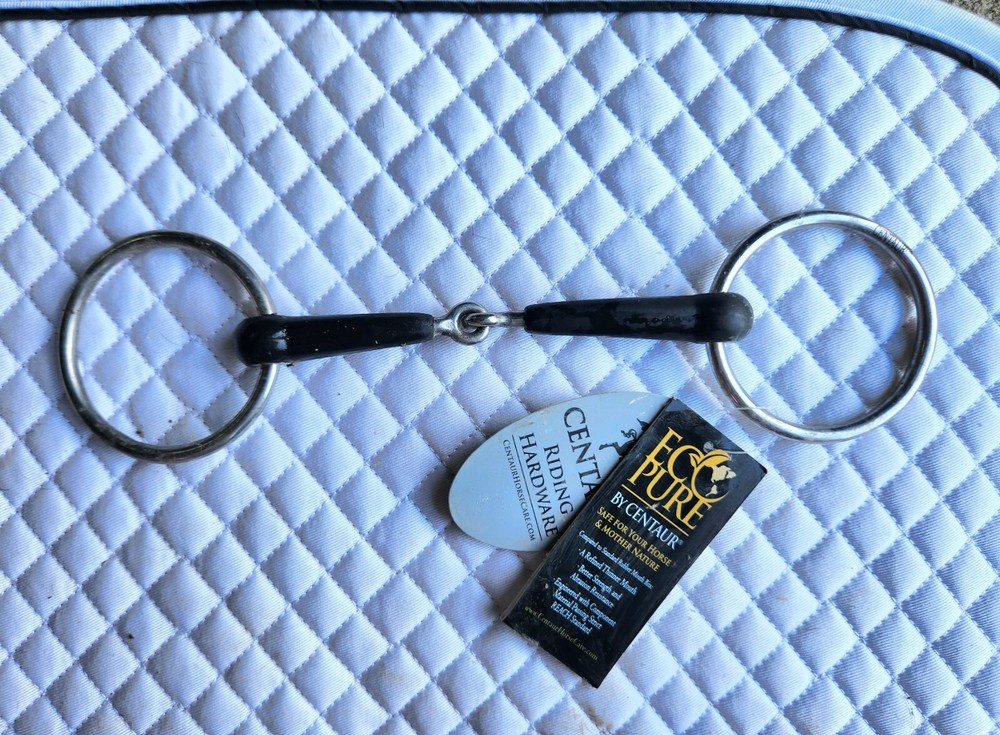 English Snaffle Bit - ECOPURE Loose Ring 5.5"