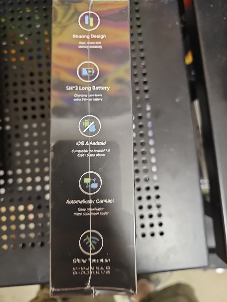 Timekettle WT2 Plus AI Language Translator Bluetooth Earbuds - New-Sealed