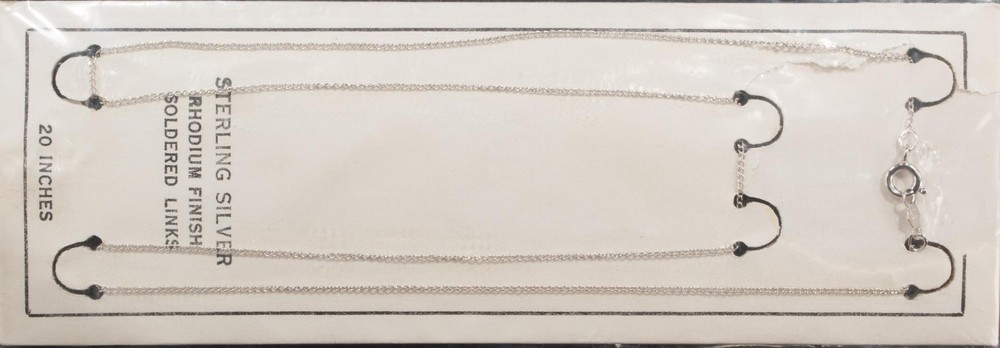 Sterling Silver Link Chain 20” NEW