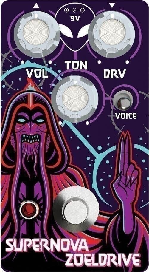 Interstellar Audio Machine Supernova Zoeldrive FX overdrive/boost guitar pedal