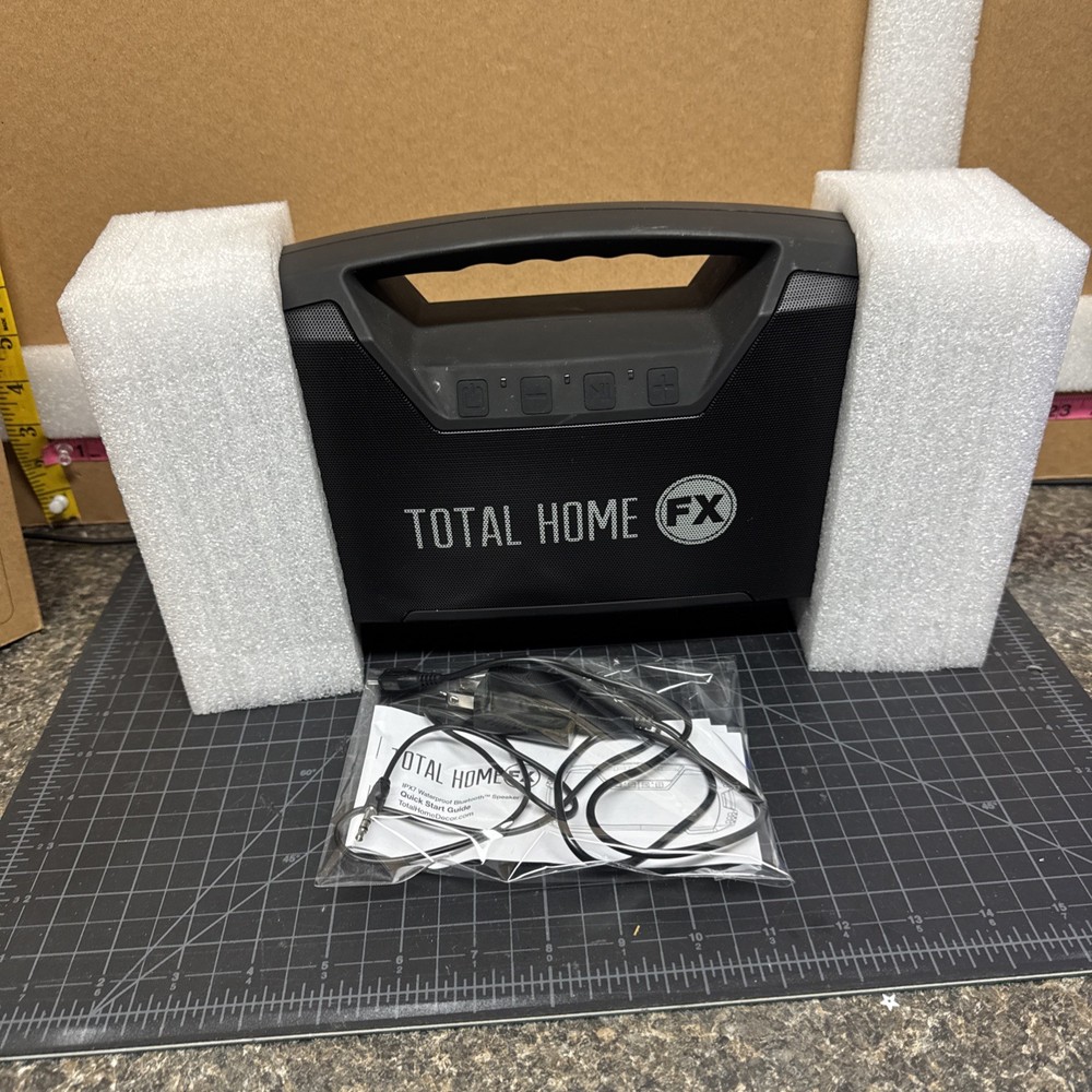 TOTALHOME FX Bluetooth Portable Speaker ￼ Waterproof Wireless ￼