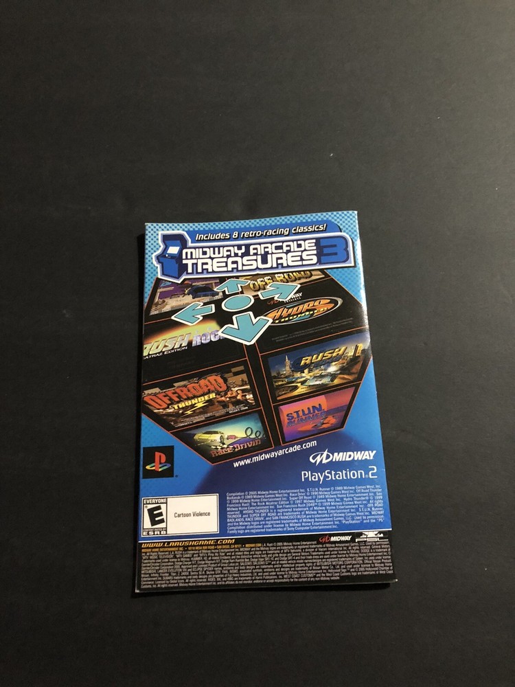 la rush ps2 Manual Only